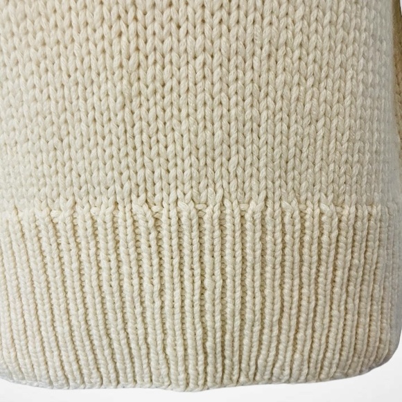 WOMMELSDORFF BERLIN HANDMADE 100% CASHMERE ECRU SWEATER - Picture 14 of 15